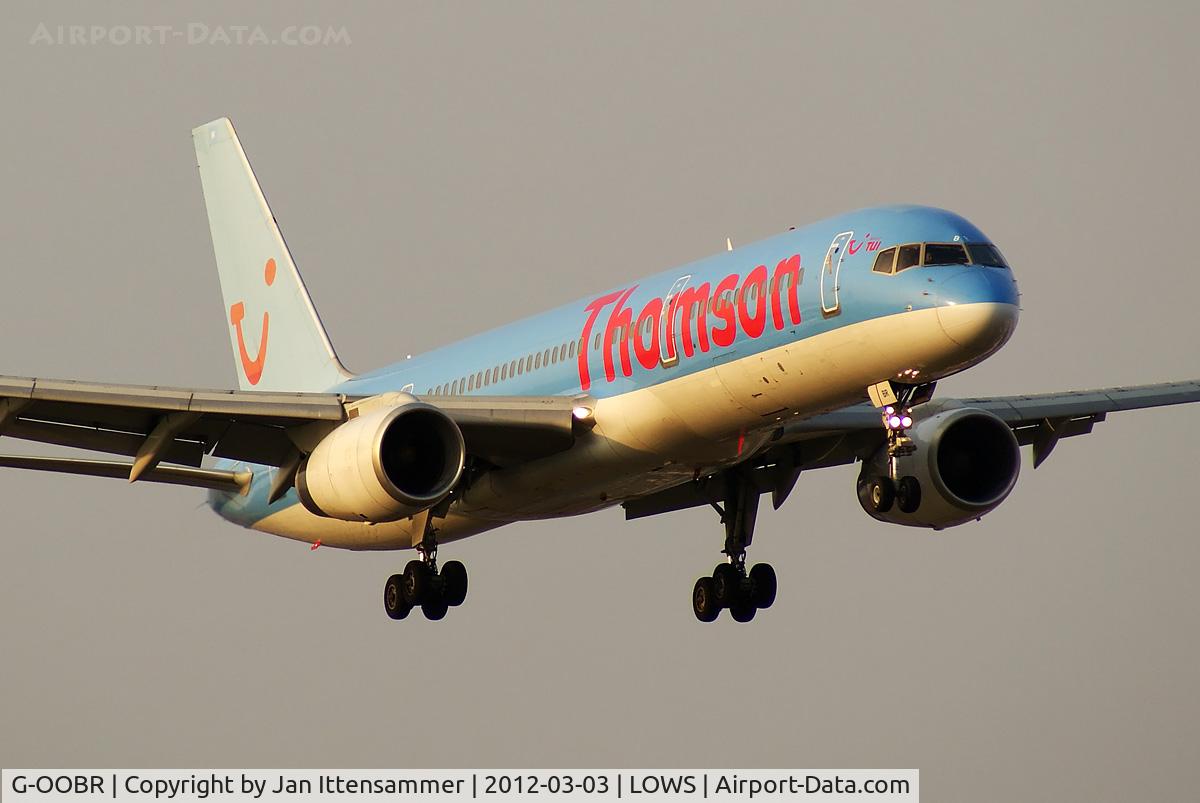 G-OOBR, 1994 Boeing 757-204 C/N 27219, G-OOBR @ LOWS