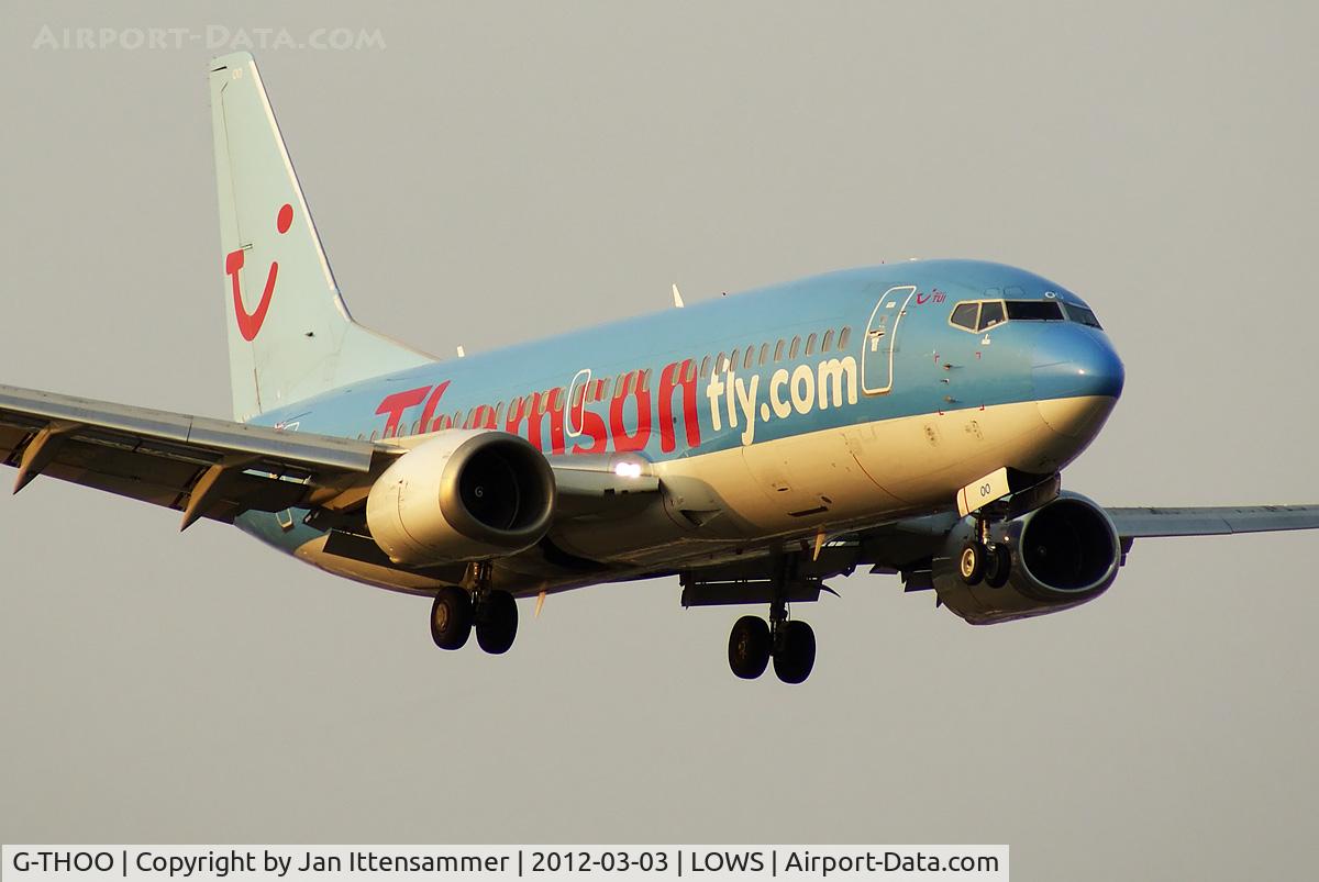 G-THOO, 1998 Boeing 737-33V C/N 29335, G-THOO @ LOWS