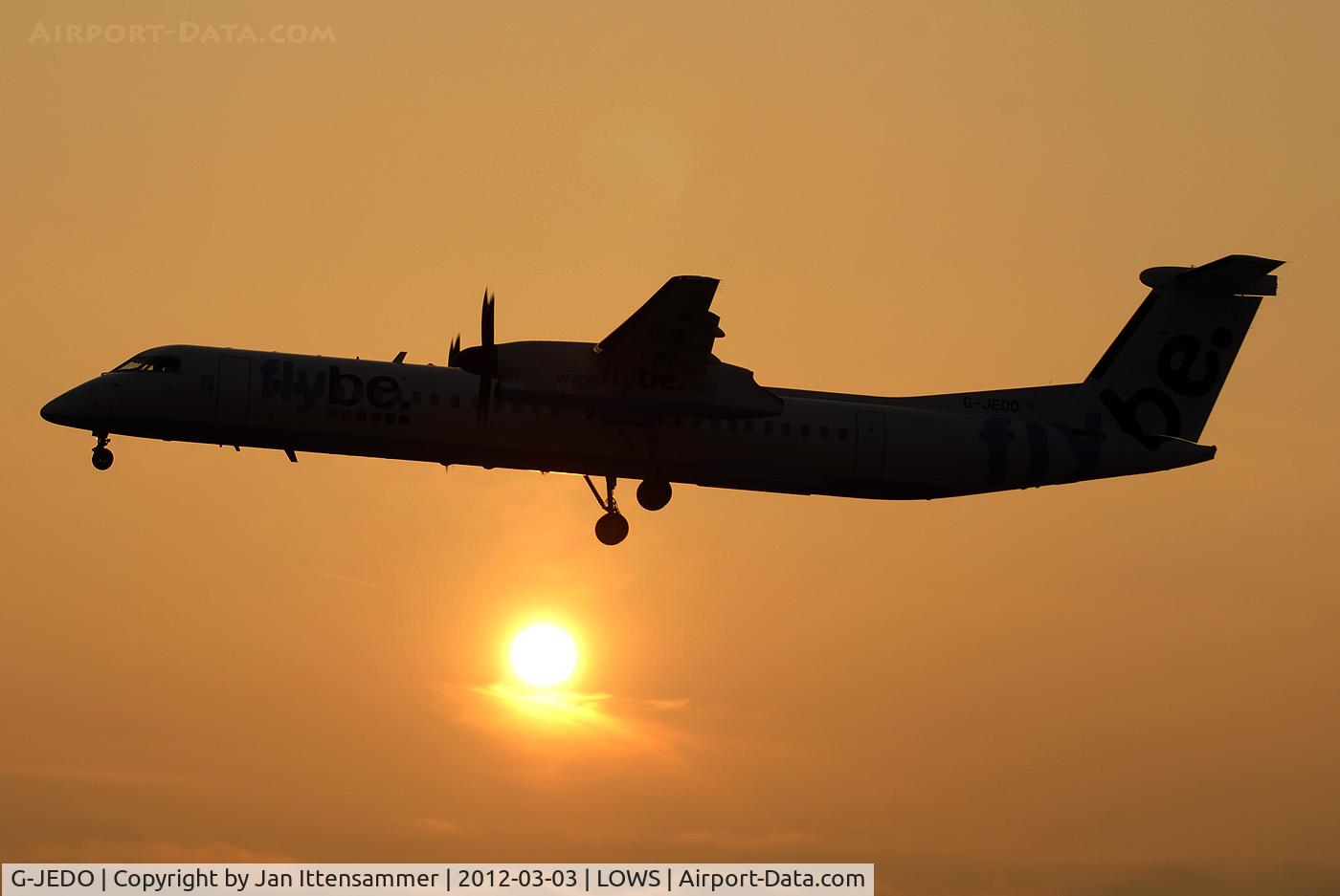 G-JEDO, 2003 De Havilland Canada DHC-8-402Q Dash 8 C/N 4079, G-JEDO @ LOWS
