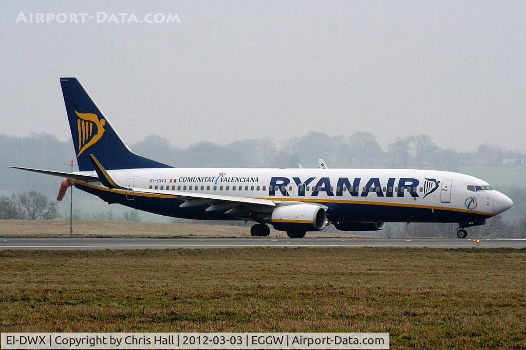 EI-DWX, 2008 Boeing 737-8AS C/N 33630, Ryanair