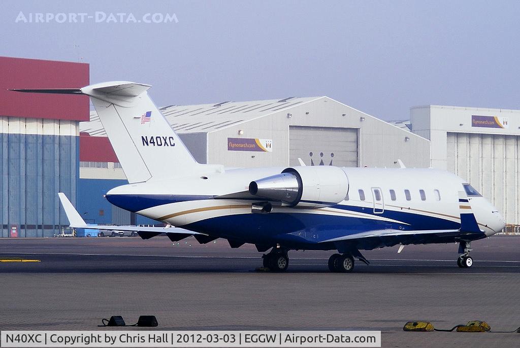 N40XC, Bombardier Challenger 605 (CL-600-2B16) C/N 5832, Bombardier Aerospace