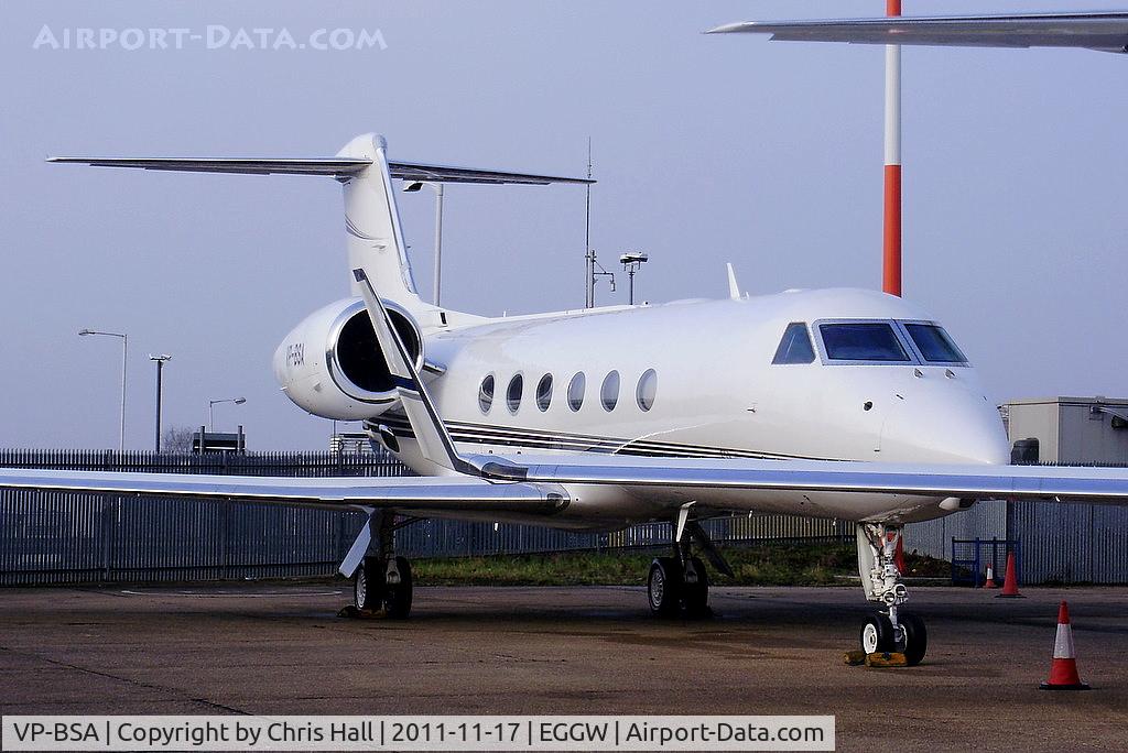 VP-BSA, 2008 Gulfstream Aerospace GIV-X (G450) C/N 4115, Saudi-Oger