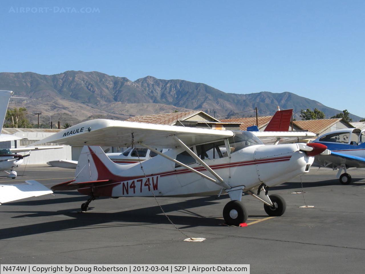 N474W, 1969 Maule M-4-220C Strata Rocket C/N 2027C, 1969 Maule M-4-220C STRATA ROCKET, Franklin 6A-350C1 220 Hp STOL aircraft, wing Micro vortex generators, four seats