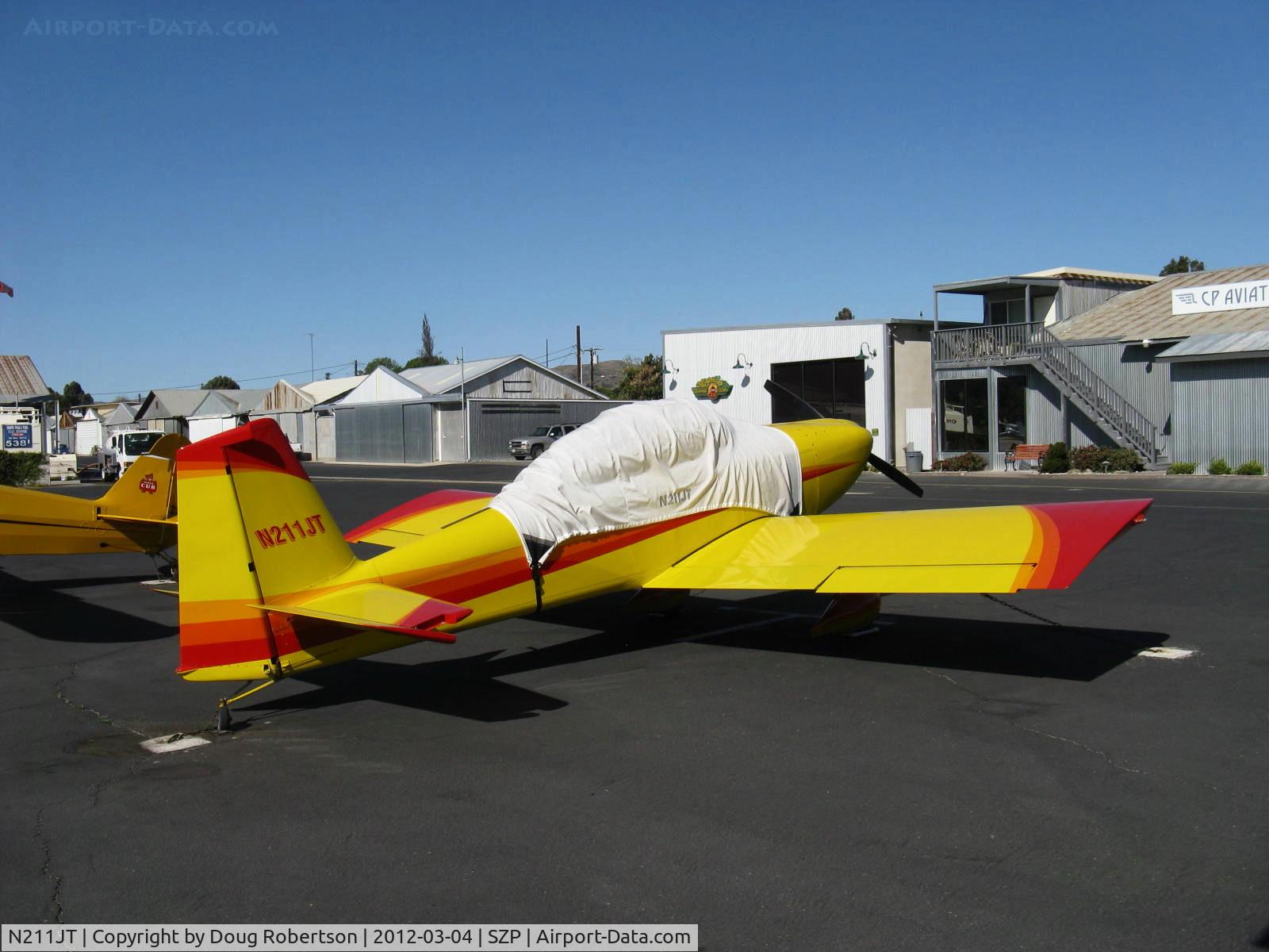 N211JT, 2006 Vans RV-8 C/N 81002, 2006 Taylor VAN's RV-8, Lycoming O-320-A3B 150 Hp