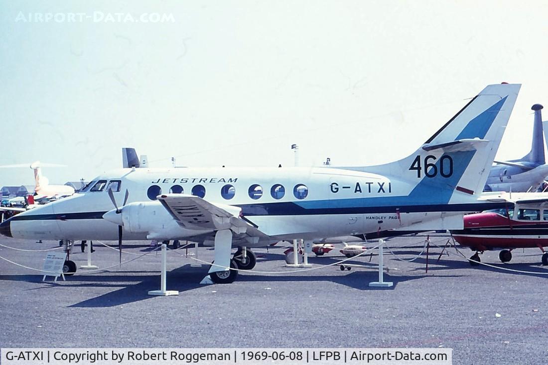 G-ATXI, Handley Page HP137 Jetstream 1 C/N 199, Company demonstrator.