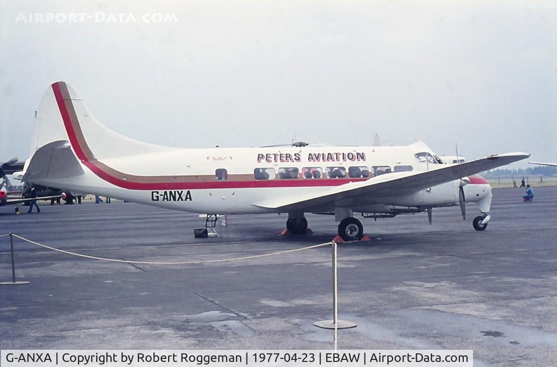 G-ANXA, 1955 De Havilland DH-114 Heron 1B C/N 14044, PETERS AVIATION.