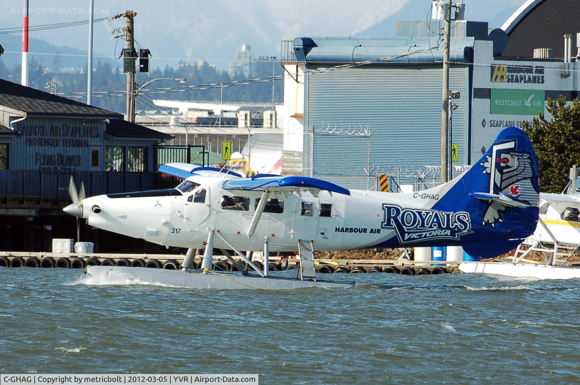 C-GHAG, 1957 De Havilland Canada DHC-3 Turbo Otter C/N 214, Ready for departure