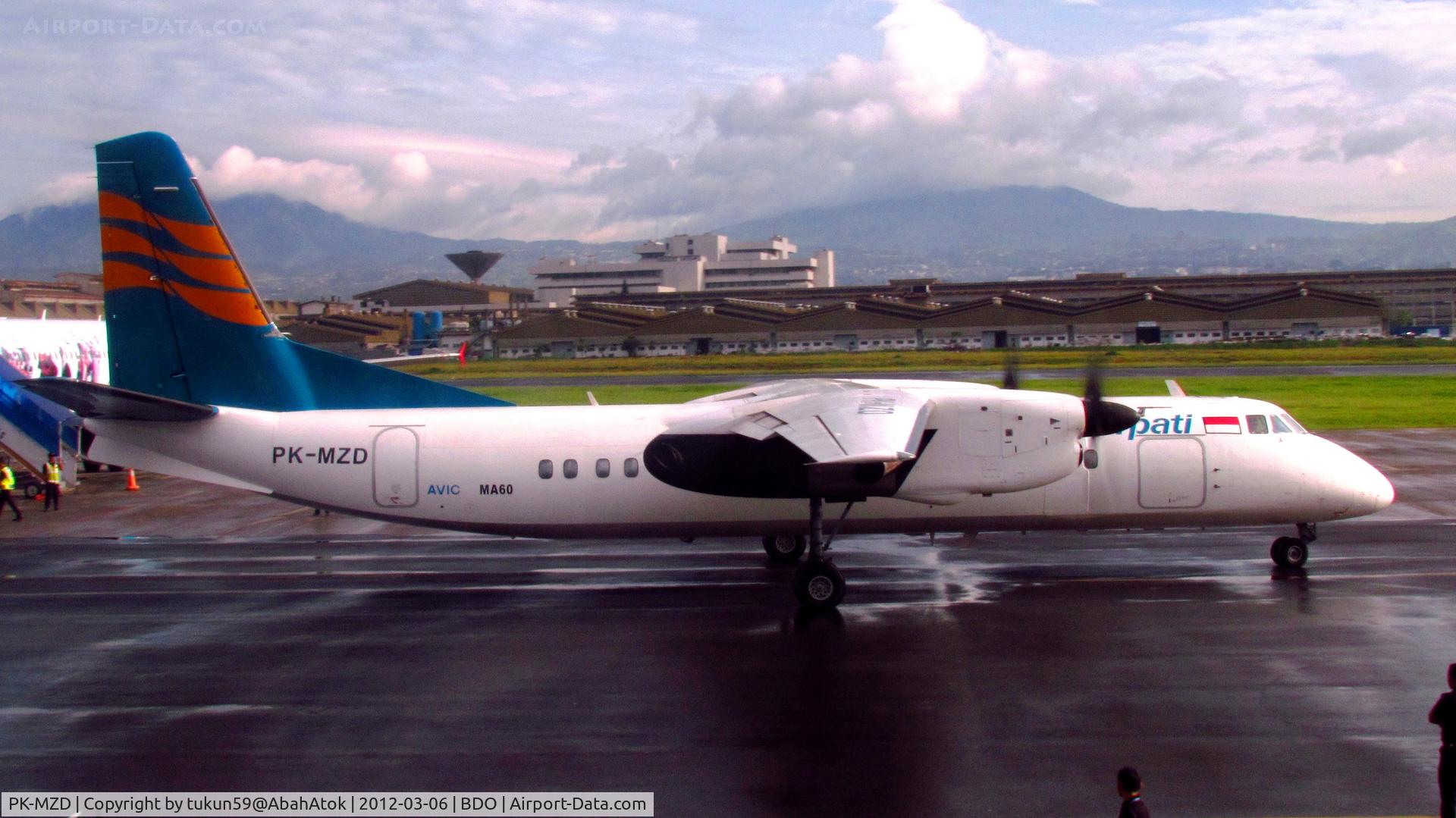 PK-MZD, Xian MA-60 C/N TBA2, Merpati Nusantara Airlines