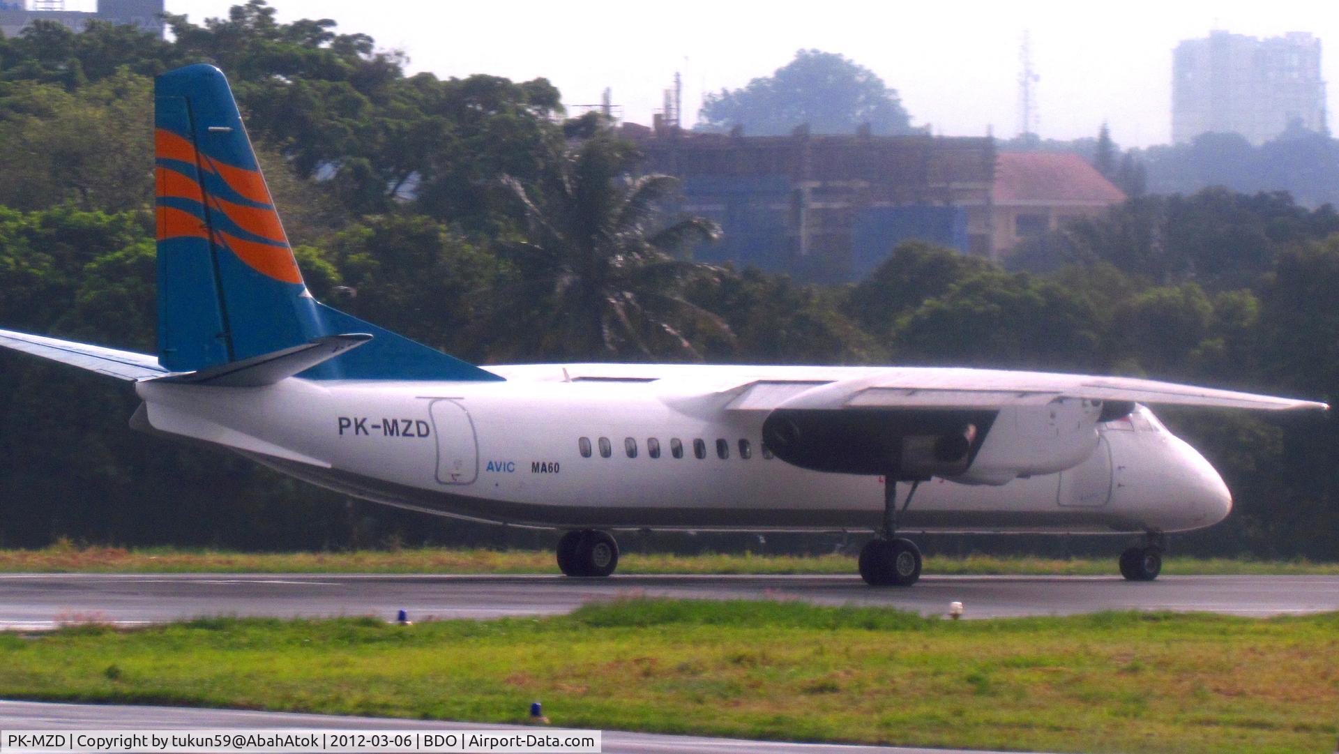 PK-MZD, Xian MA-60 C/N TBA2, Merpati Nusantara Airlines
