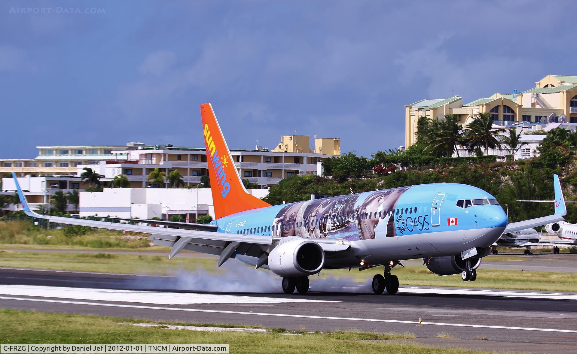 C-FRZG, 2008 Boeing 737-8K5 C/N 35139, C-FRZG