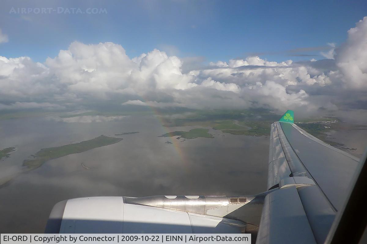 EI-ORD, Airbus A330-301 C/N 059, On route to Boston.
