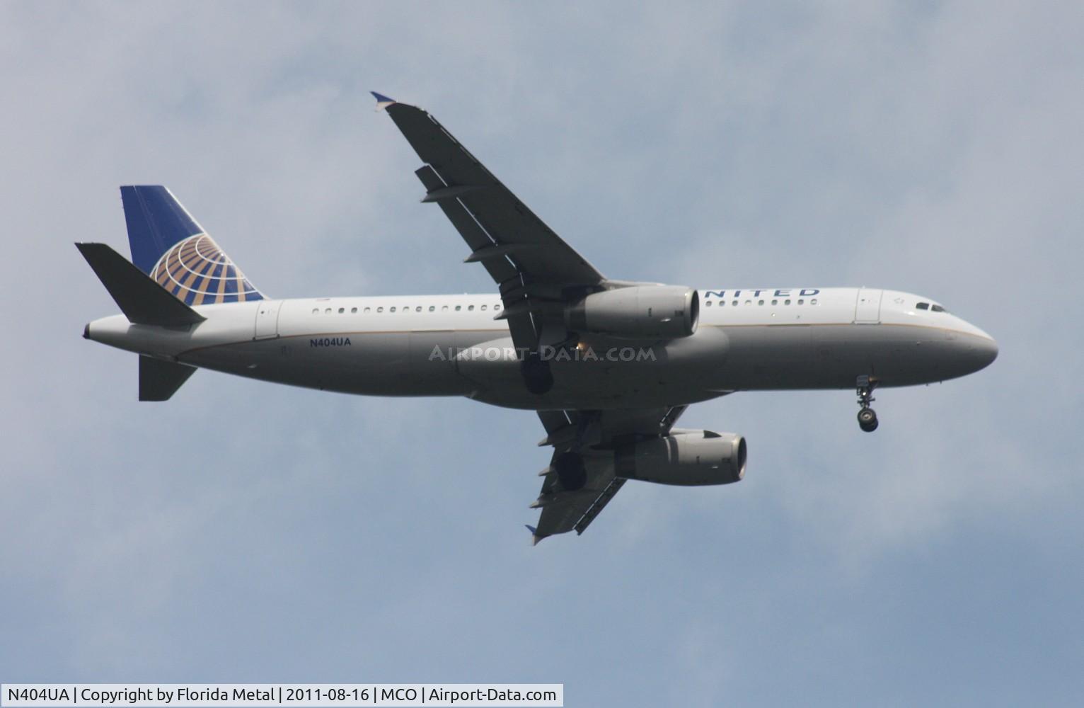 N404UA, 1993 Airbus A320-232 C/N 450, United A320