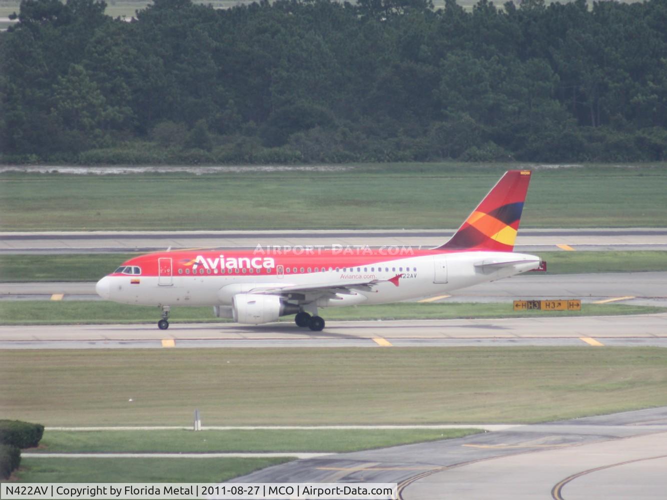 N422AV, 2010 Airbus A319-115 C/N 4200, Avianca A319