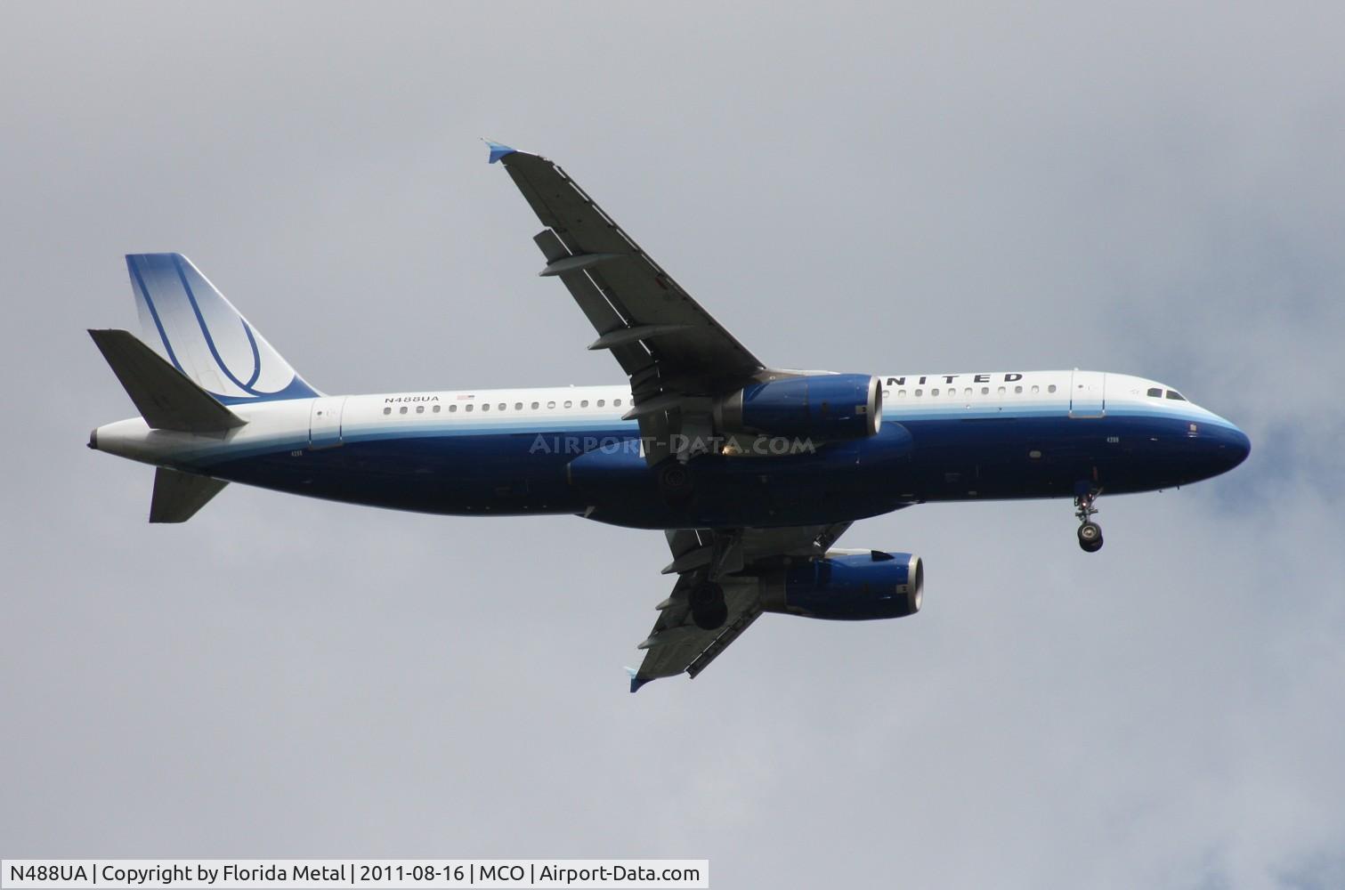 N488UA, 2001 Airbus A320-232 C/N 1680, United A320