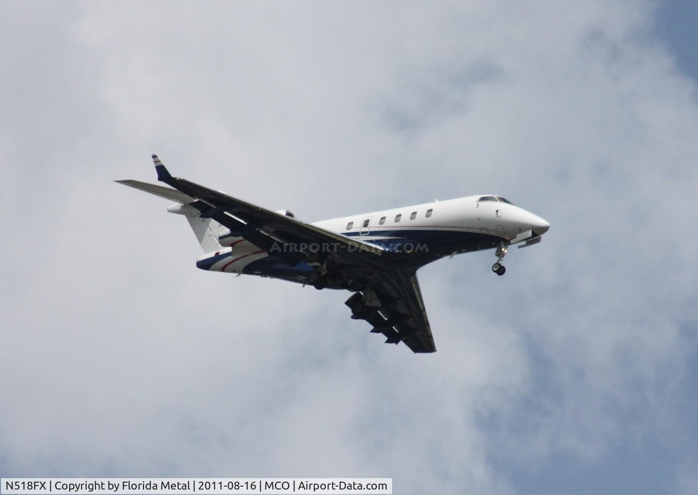 N518FX, 2005 Bombardier Challenger 300 (BD-100-1A10) C/N 20046, Challenger 300