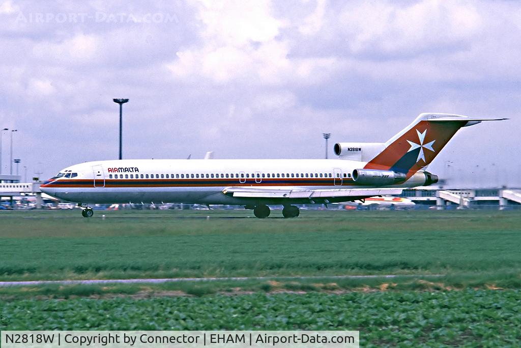 N2818W, 1974 Boeing 727-247 C/N 20874, Scanned from slide.
