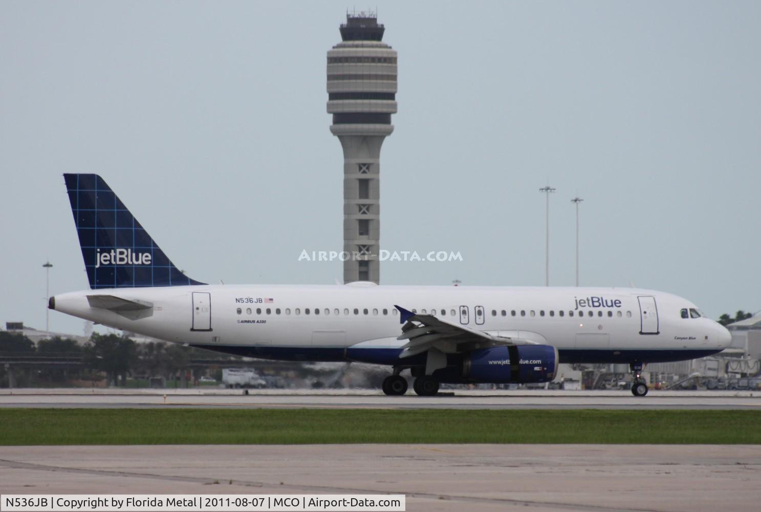 N536JB, 2002 Airbus A320-232 C/N 1784, 