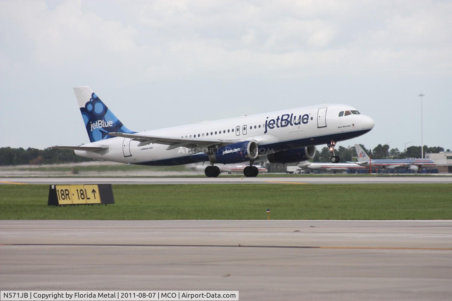 N571JB, 2003 Airbus A320-232 C/N 2125, 