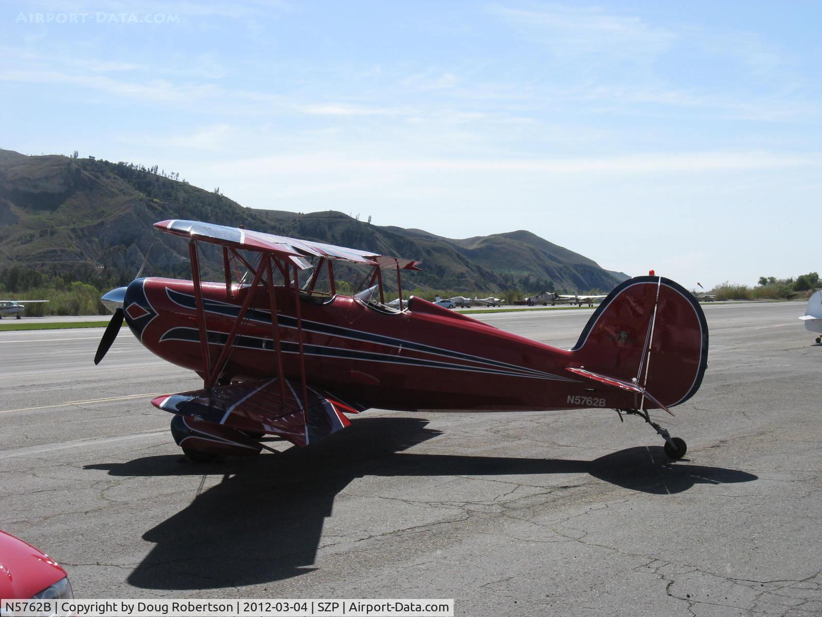 N5762B, 1980 Great Lakes 2T-1A-2 Sport Trainer C/N 0833, 1980 Great Lakes 2T-1A-2 SPORT TRAINER, Lycoming AEIO-360-B1FG 180 Hp inverted systems, fully aerobatic