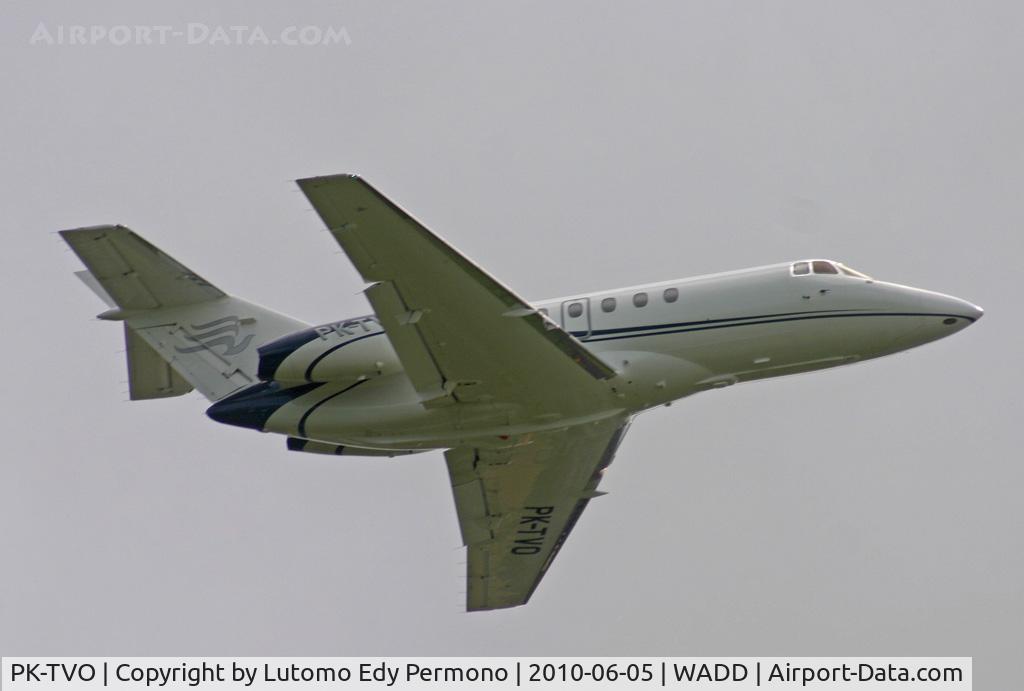 PK-TVO, 2002 Raytheon Hawker 800XP C/N 258579, Travira Air