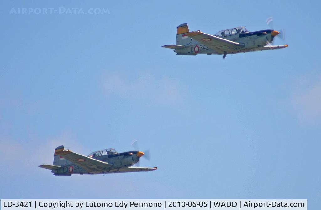 LD-3421, Beech T-34C-1 Turbo Mentor C/N GM-94, Indonesian Air Force