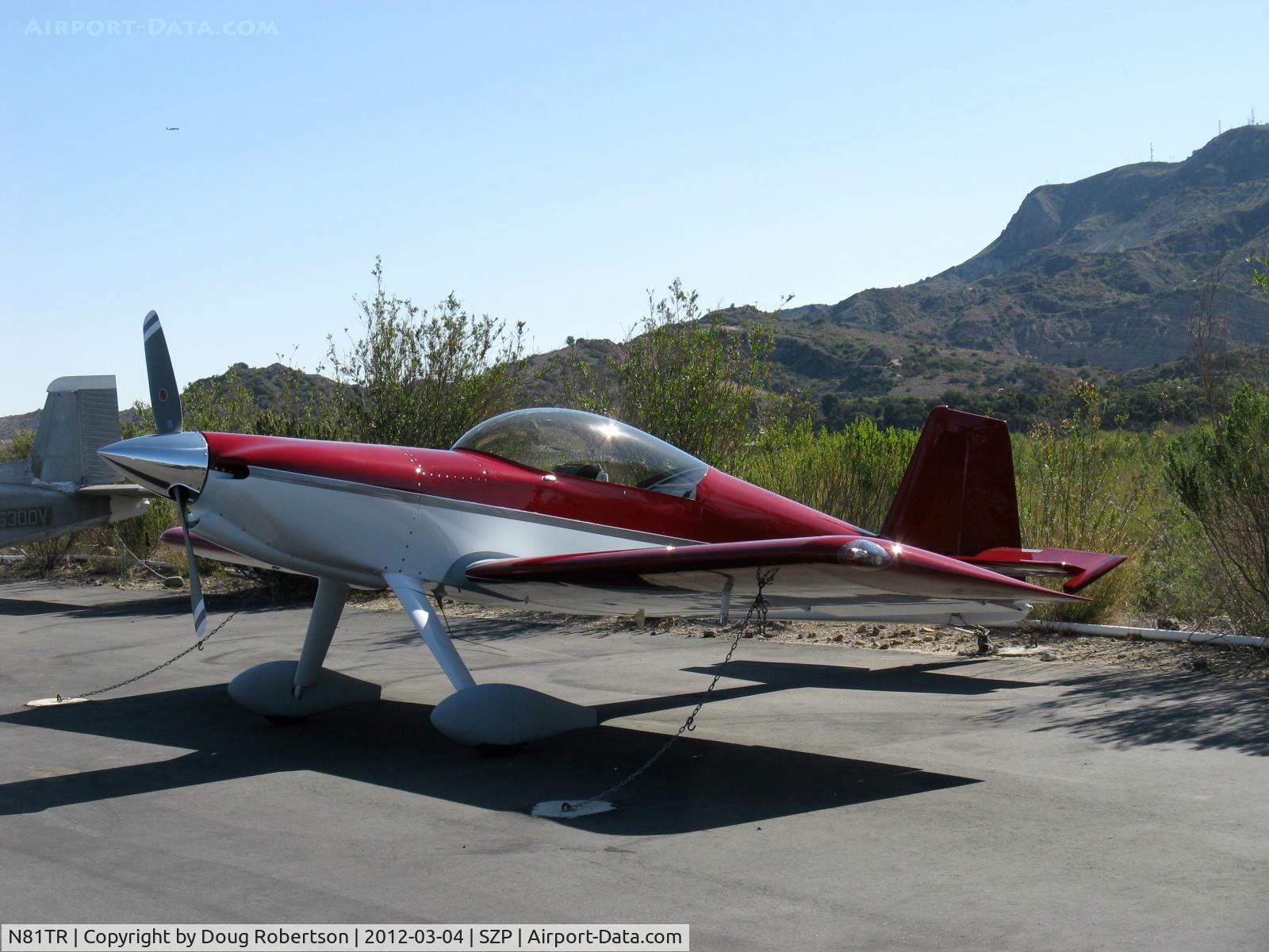 N81TR, Vans RV-4 C/N 009, 2010 Irving IRBD-4, Lycoming IO-540-EXP 330 Hp