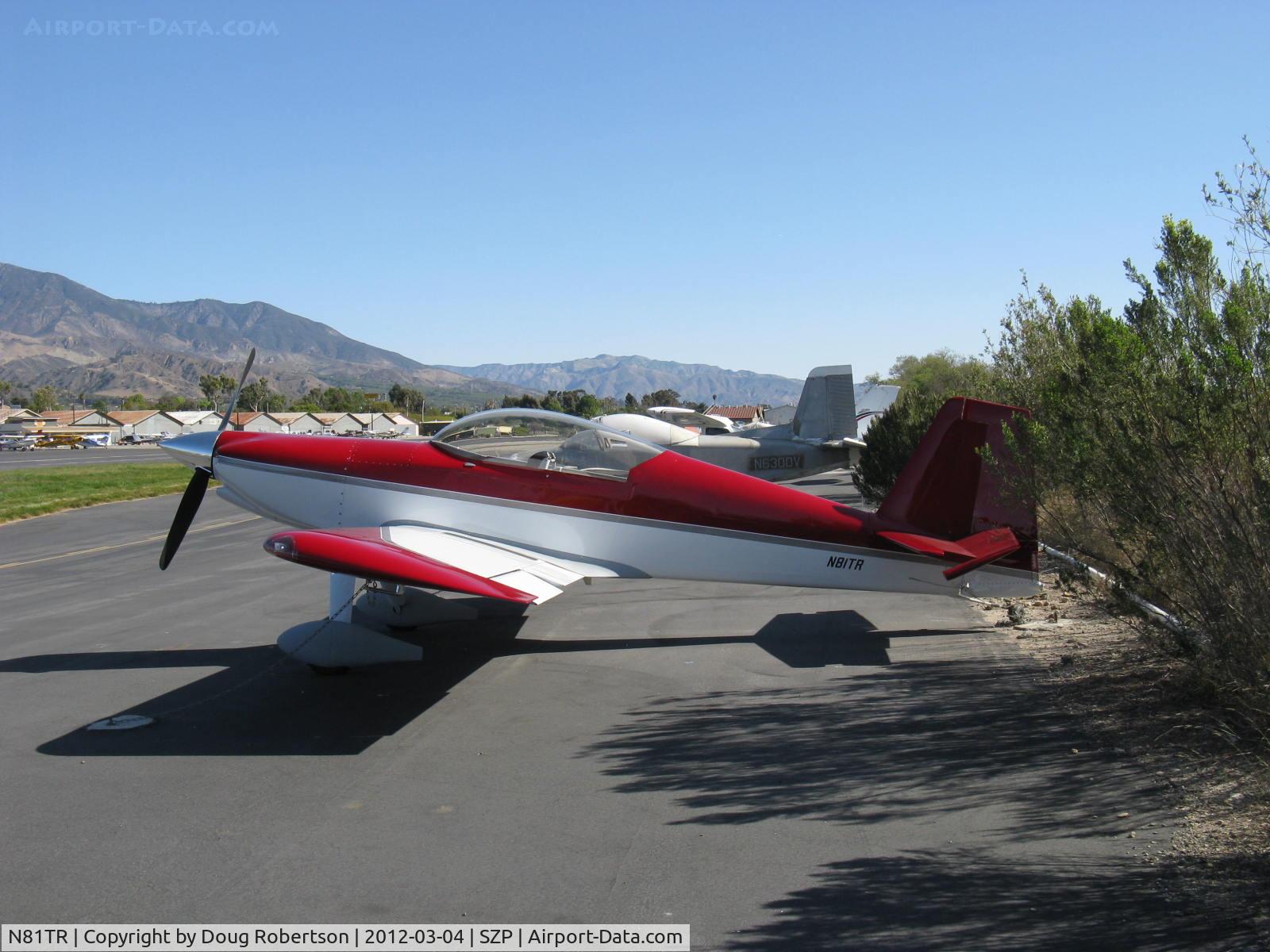 N81TR, Vans RV-4 C/N 009, 2010 Irving IRBD-4, Lycoming IO-540-EXP 330 Hp