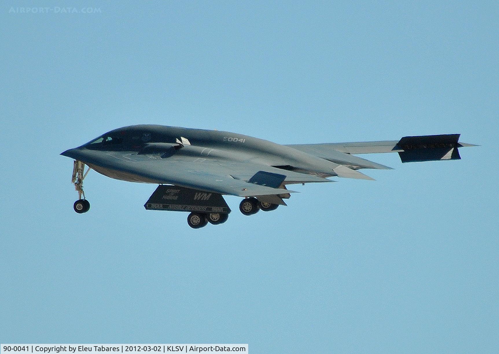 90-0041, 1990 Northrop Grumman B-2A Spirit C/N 1016/AV-16, Taken during Red Flag Exercise at Nellis Air Force Base, Nevada.