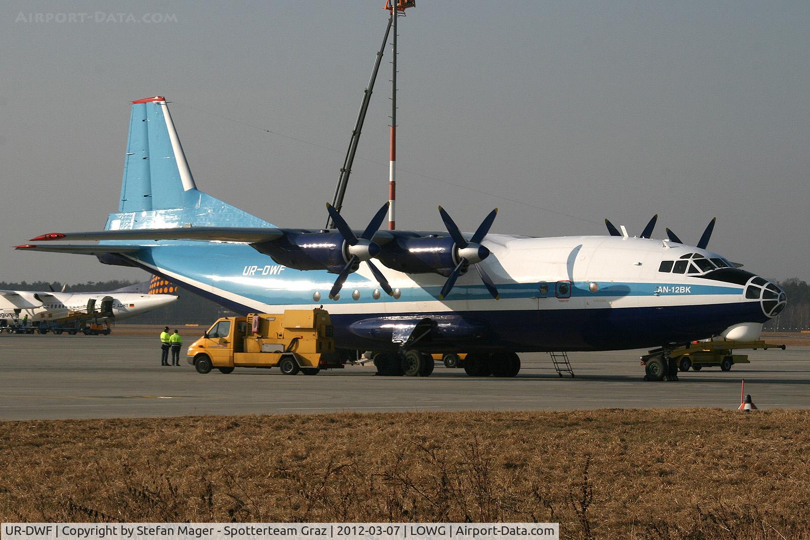 UR-DWF, 1968 Antonov An-12BK C/N 8345802, AN-12 @GRZ
