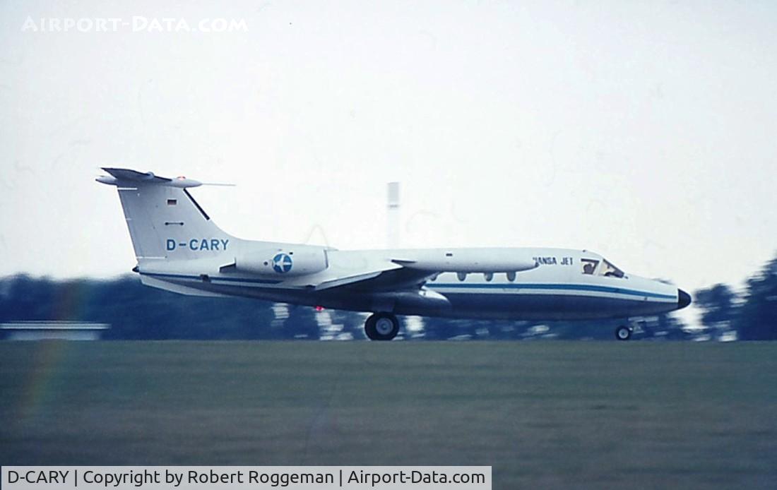 D-CARY, Hamburger Flugzeugbau HFB-320 Hansa Jet C/N 1026, Late 1960's.