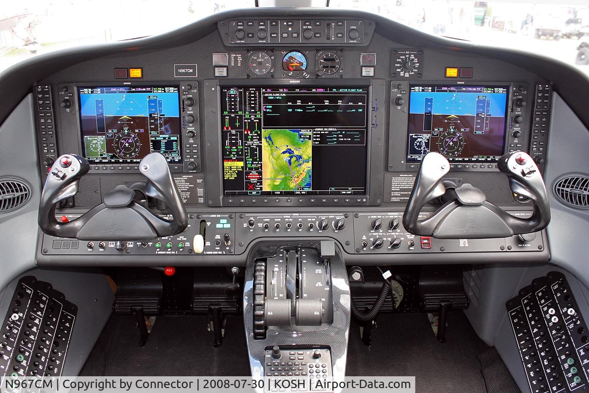 N967CM, 2008 Cessna 510 Citation Mustang Citation Mustang C/N 510-0067, Nice glass cockpit.