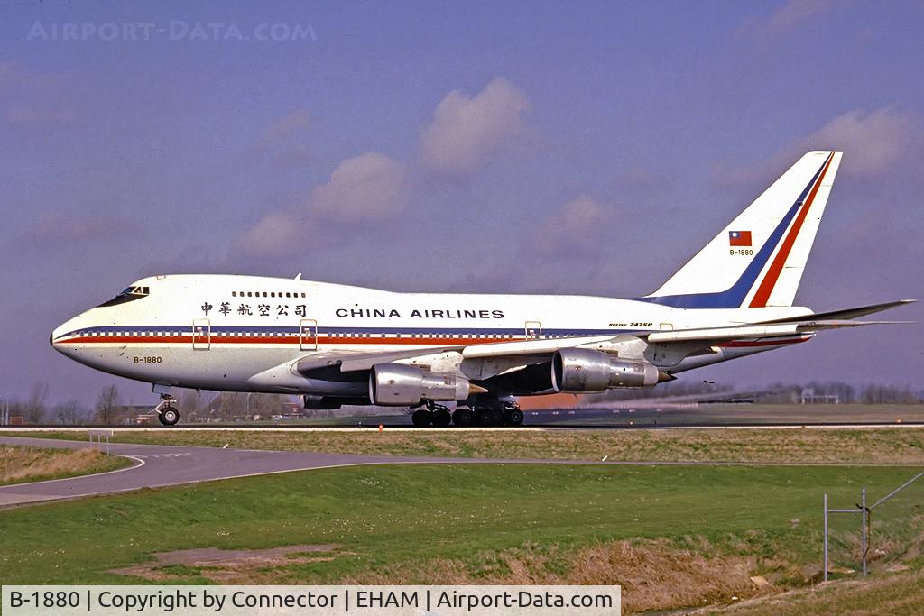 B-1880, 1980 Boeing 747SP-09 C/N 22298, Scanned from slide.