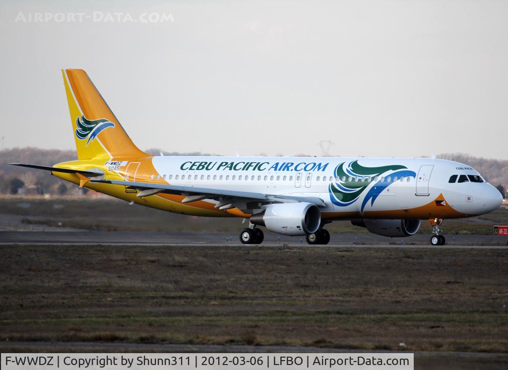 F-WWDZ, 2012 Airbus A320-214 C/N 5045, C/n 5045 - To be RP-C3237
