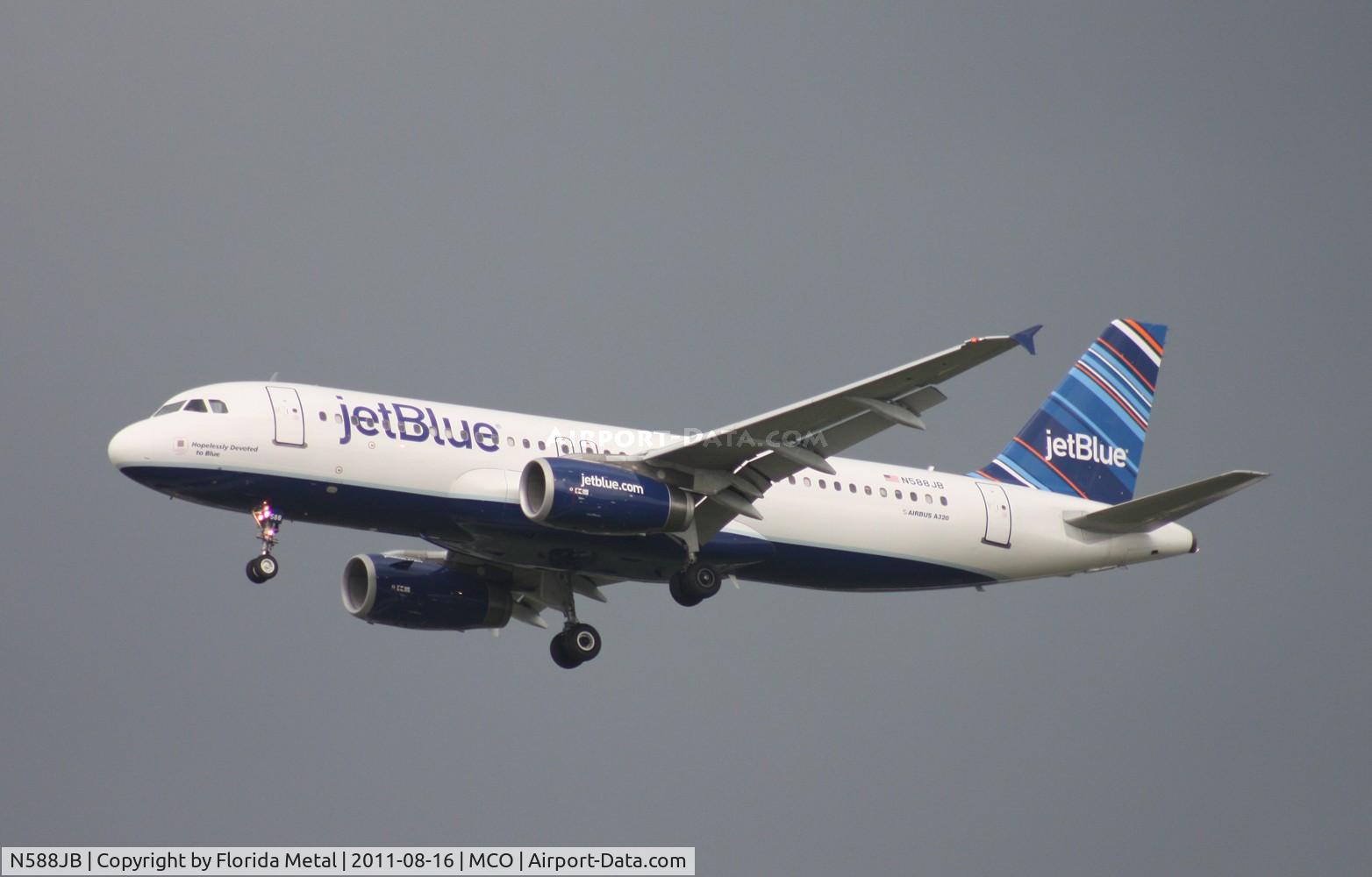 N588JB, 2004 Airbus A320-232 C/N 2201, 