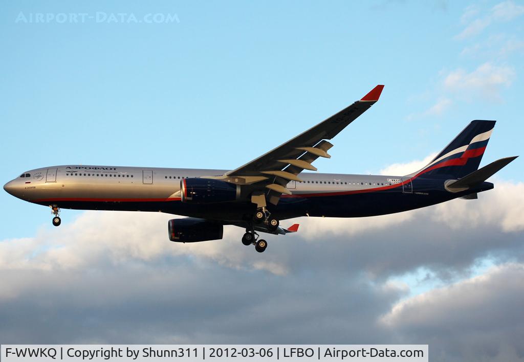 F-WWKQ, 2012 Airbus A330-343X C/N 1299, C/n 1299 - To be VQ-BMX