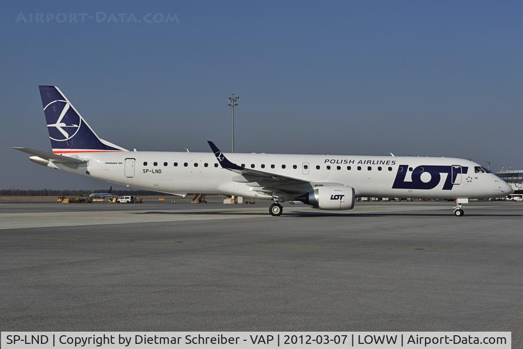 SP-LND, 2012 Embraer 195LR (ERJ-190-200LR) C/N 19000516, LOT Embraer 195