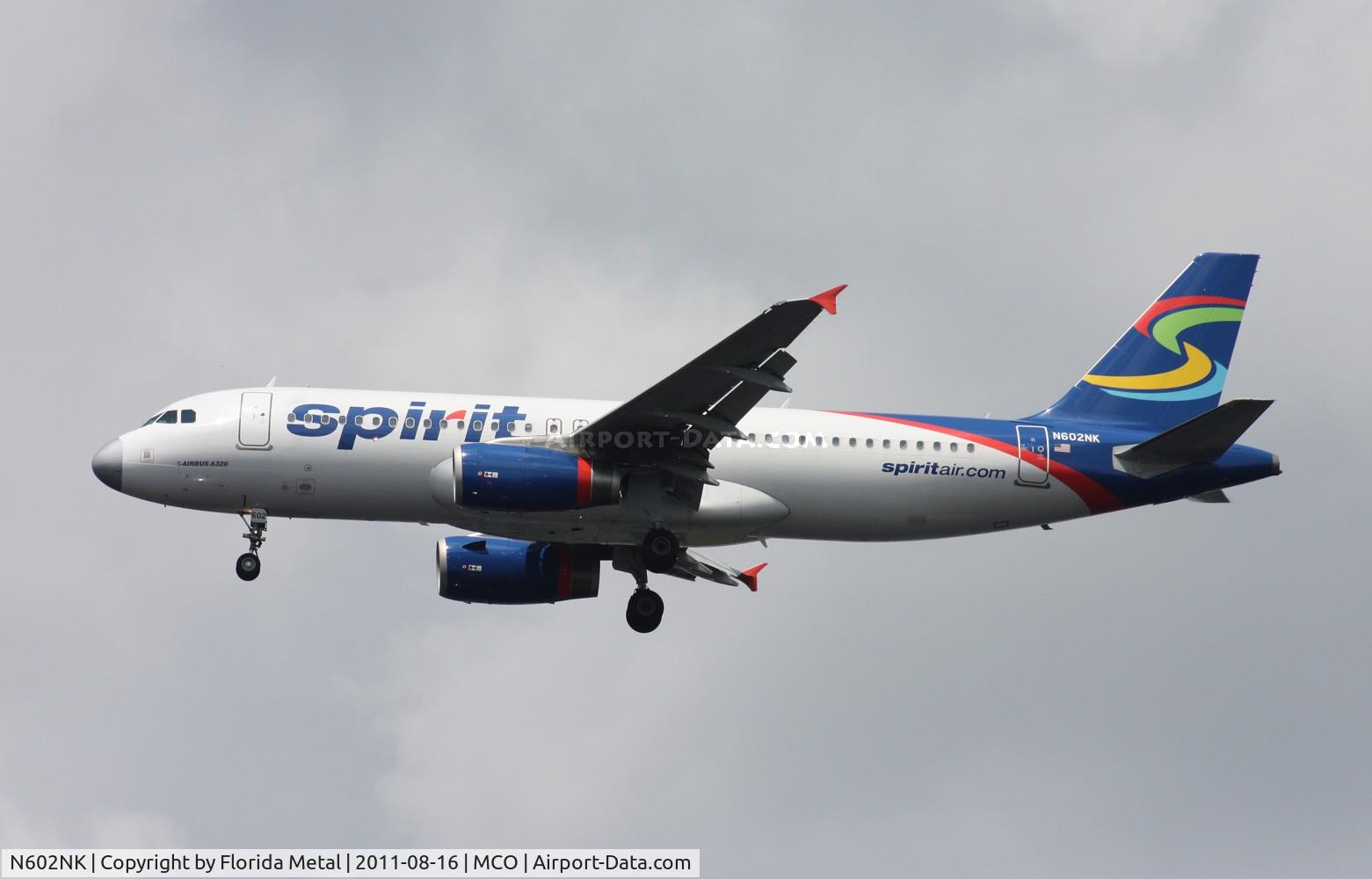 N602NK, 2010 Airbus A320-232 C/N 4264, Spirit A320