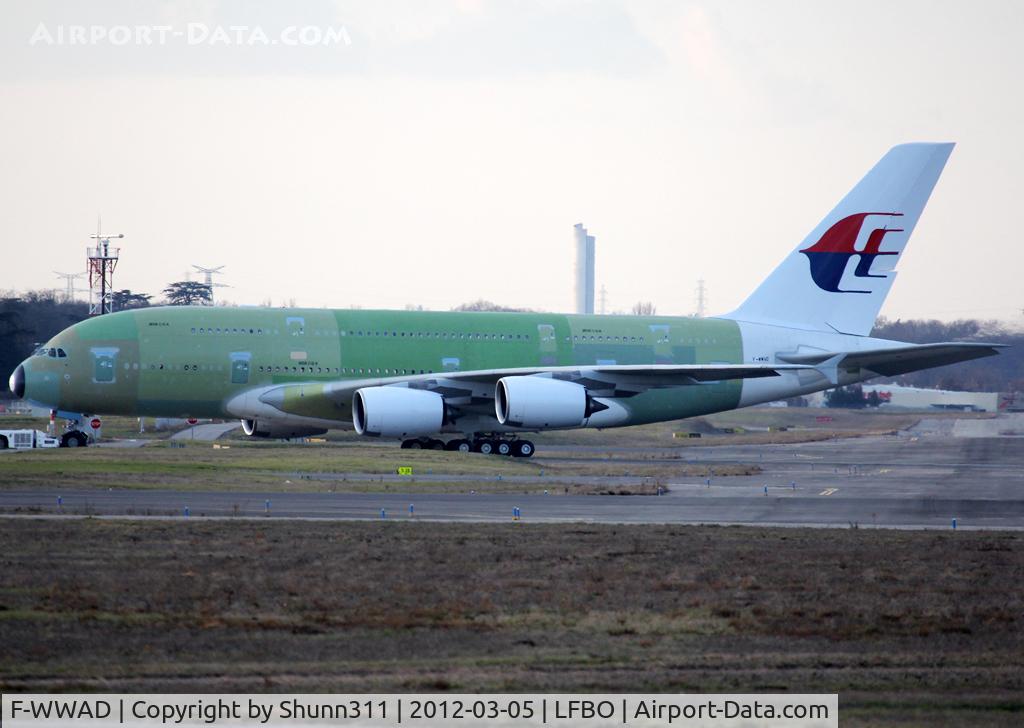 F-WWAD, 2011 Airbus A380-841 C/N 084, C/n 0084 - For Malaysian Airlines