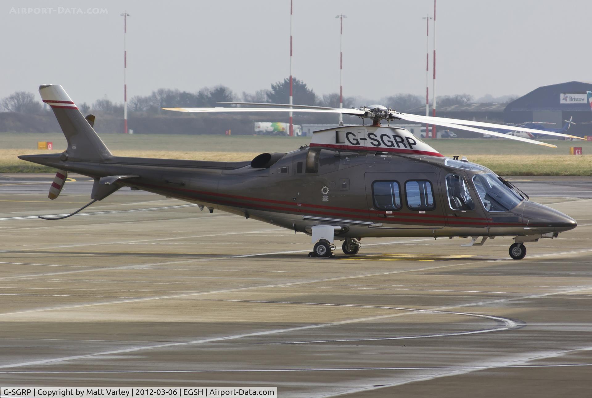 G-SGRP, 2011 AgustaWestland AW-109SP Grand New C/N 22236, 