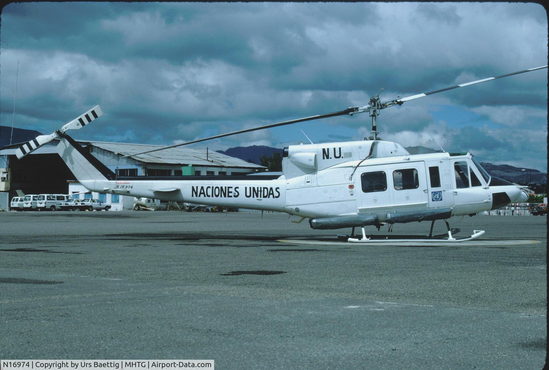N16974, 1978 Bell 212 C/N 30886, Peacekeeping mission in Nicaragua