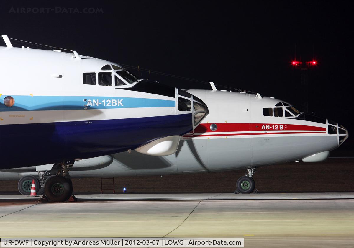 UR-DWF, 1968 Antonov An-12BK C/N 8345802, 2x Antonov An-12