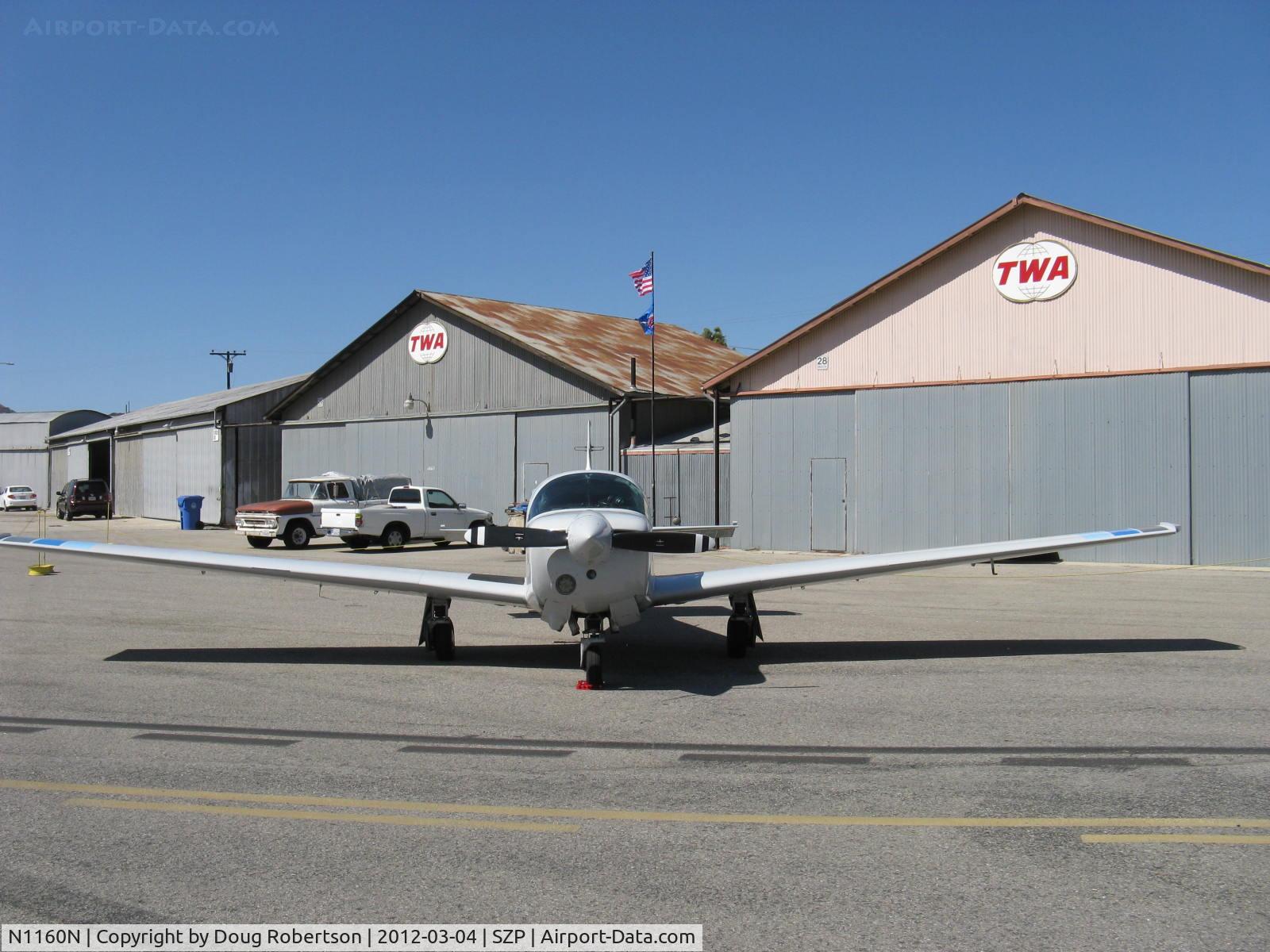 N1160N, 1982 Mooney M20J 201 C/N 24-1274, 1982 Mooney M20J 201, Lycoming O&VO-360 200 Hp