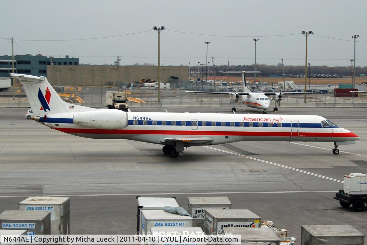 N644AE, 1999 Embraer ERJ-145LR (EMB-145LR) C/N 145204, At Montreal
