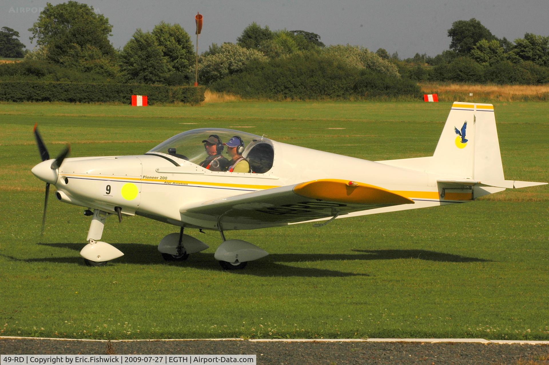 49-RD, Alpi Aviation Pioneer 200 C/N 046, 49-RD Alpi Aviation Pioneer 200 - Tour de France ULM 2009 - Anniversaire Louis Bleriot