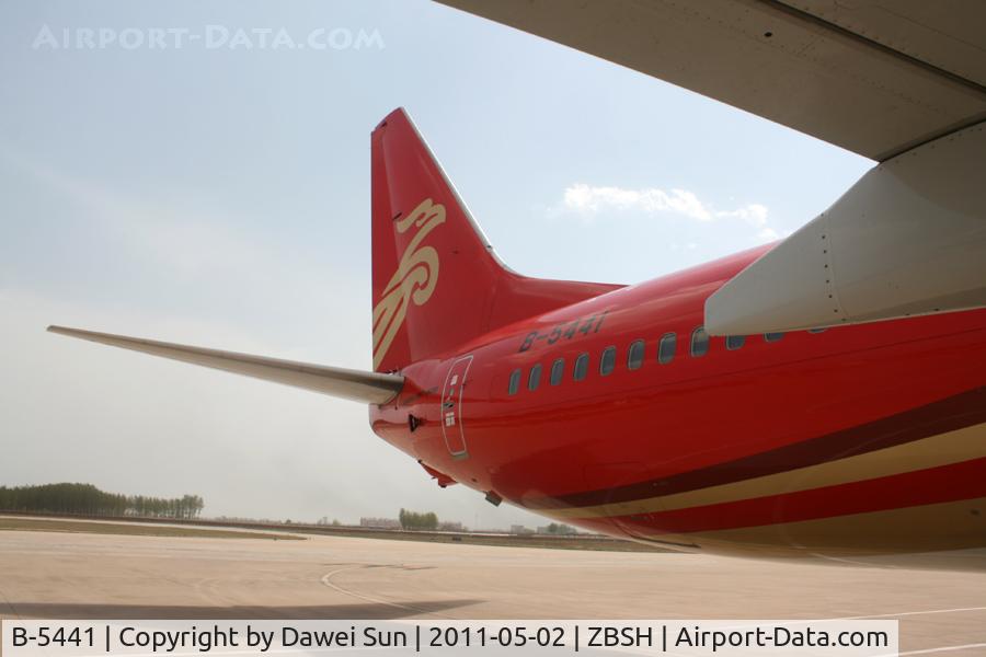 B-5441, 2009 Boeing 737-87L C/N 35536, qinhuangdao