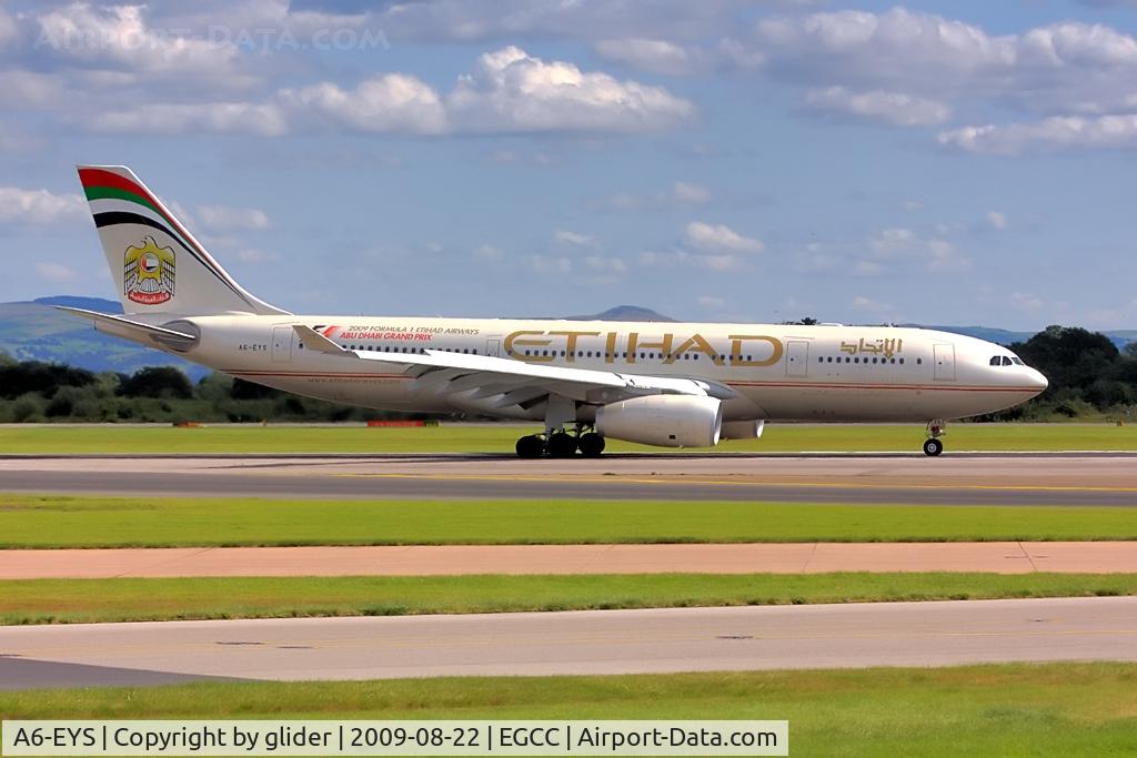 A6-EYS, 2009 Airbus A330-243 C/N 991, Long haul arrival