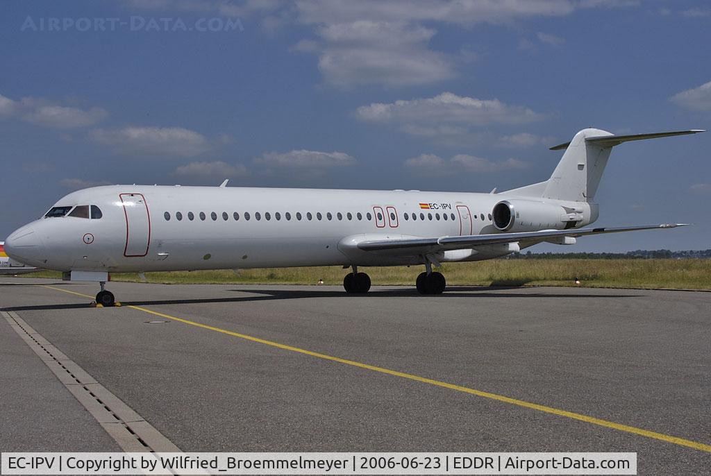 EC-IPV, 1993 Fokker 100 (F-28-0100) C/N 11451, Visitor due to Football/Soccer World Championship in Germany 2006.