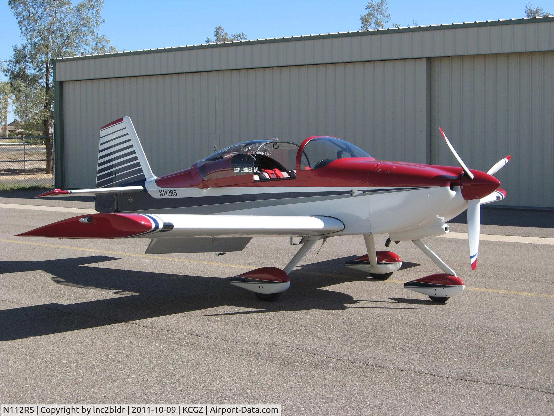 N112RS, 2000 Vans RV-6A C/N 22785, Experimental Vans RV-6A in Casa Grande, AZ