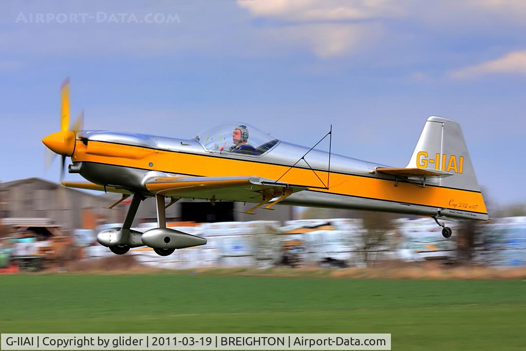 G-IIAI, 1995 Mudry CAP-232 C/N 07, Hot ship arrival