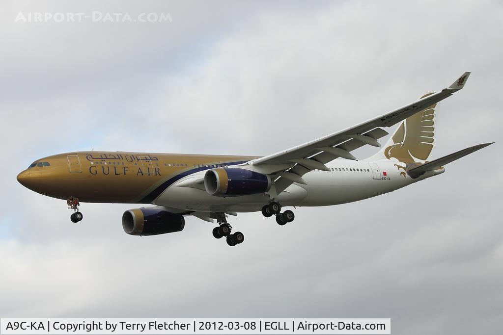 A9C-KA, 1999 Airbus A330-243 C/N 276, Gulf Air Airbus 330-243, c/n: 276